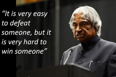 

Wall1ders Apj Abdul Kalam Quote Paper Print(12 inch X 18 inch, Rolled)