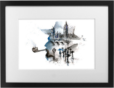 

Shaildha's Water Colour Print Painting Fine Art Print(9 inch X 11 inch)