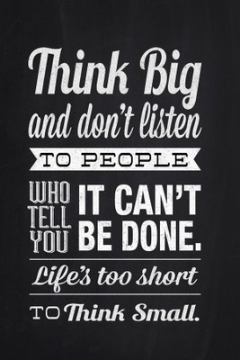 

ESP Creation The Big Think Paper Poster (12x18 Inch) Paper Print(18 inch X 12 inch, Rolled)