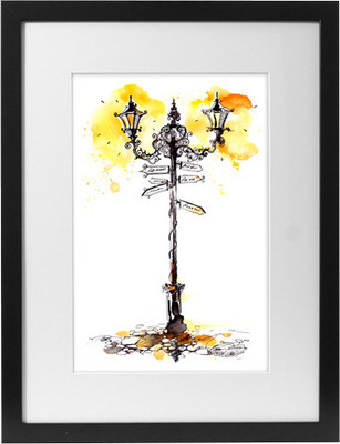 

Shaildha's Water Colour Print Painting Fine Art Print(11 inch X 9 inch)