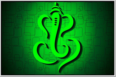 

Posterhouzz Ganesha Poster Poster Fine Art Print(12 inch X 18 inch, Rolled)