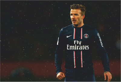 

David Beckham Paper Print(13 inch X 19 inch, Rolled)