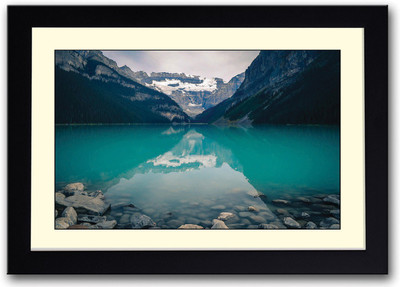 

Canada Lake Fine Art Print(14 inch X 20 inch, Framed)