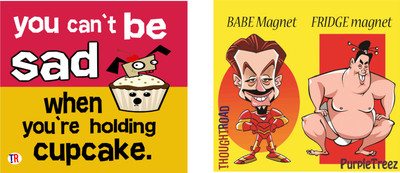

CANT BE SAD BABE MAGNET Paper Print(12 inch X 12 inch, Rolled)