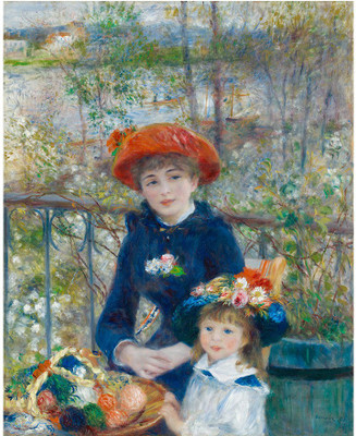 

Tallenge Old Masters Collection - Two Sisters, or on the Terrace By Pierre-Auguste Renoir - A3 Size Premium Quality Rolled Poster Paper Print(16.5 inch X 11.7 inch, Rolled)