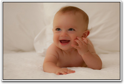 

Cute Baby smiling marvelous Paper Print(12 inch X 18 inch)