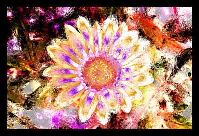 50% OFF on Abstract Flower Canvas Art(24 inch X 35 inch)