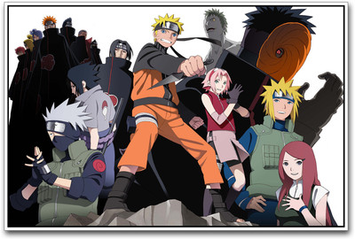 

Naruto characters Paper Print(12 inch X 18 inch)