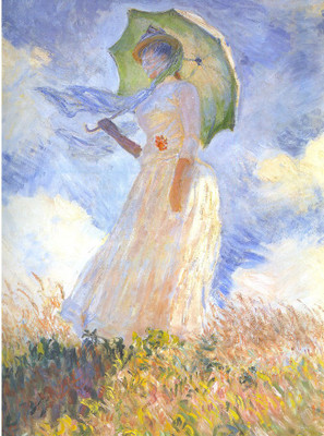 

Tallenge Old Masters Collection - Woman with Parasol Turned to the Left By Claude Monet - A3 Size Premium Quality Rolled Poster Paper Print(16.5 inch X 11.7 inch, Rolled)