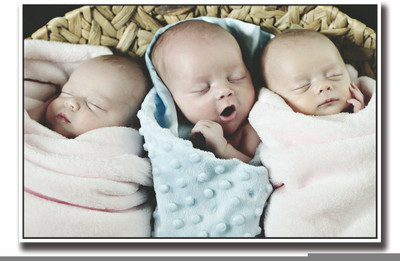 

Posterhouzz Three sweet little babies Fine Art Print(12 inch X 18 inch, Rolled)
