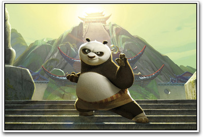 

Kung Fu Panda Paper Print(12 inch X 18 inch)
