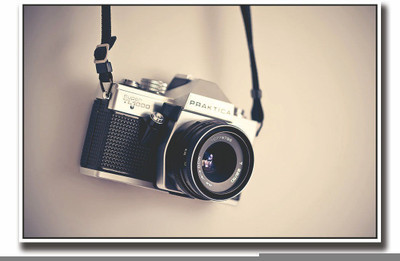 

Posterhouzz Praktica vintage camera Fine Art Print(12 inch X 18 inch, Rolled)