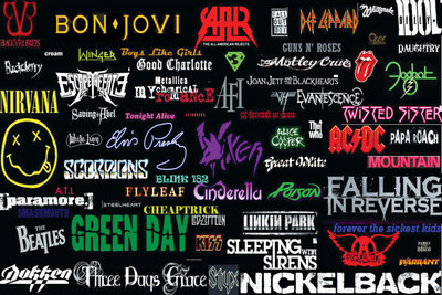 

ROCK BANDS 12X18 INCHES Fine Art Print(12 inch X 18 inch)