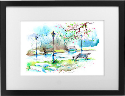 

Shaildha's Water Colour Print Painting Fine Art Print(9 inch X 11 inch)