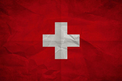 

Posterhouzz Swiss Flag Poster Fine Art Print(12 inch X 18 inch, Rolled)
