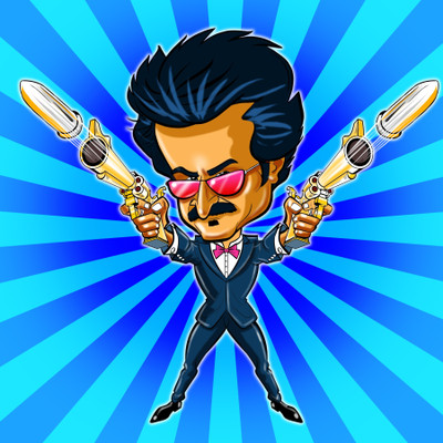 

Rajnikanth Action Paper Print(12 inch X 12 inch)