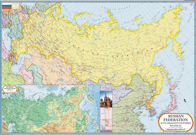 50% OFF on Russia Map Paper Print(28 inch X 40 inch, Rolled) 50% OFF on Russia Map Paper Print(28 inch X 40 inch, Rolled)