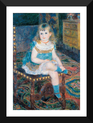 

Tallenge Old Masters Collection - Pierre-Auguste Renoir's 'Mlle Georgette Charpentier Seated By Pierre-Auguste Renoir - Premium Quality A3 Size Framed Poster Paper Print(17 inch X 12 inch, Framed)