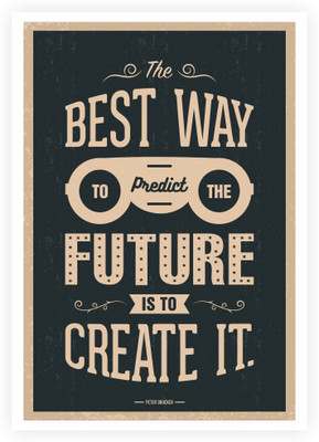 

The Best Way To Predict Paper Print(16.5 inch X 11.5 inch, Rolled)