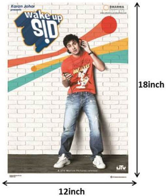 

Wake Up Sid Paper Print(18 inch X 12 inch, Rolled)