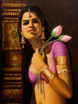

Oshi - Fine Art (4) Paper Print(16 inch X 12 inch, Streched)