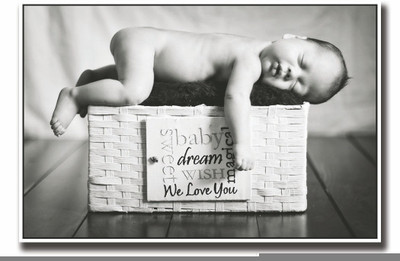 

Posterhouzz Adorable cute newborn sleeping Fine Art Print(12 inch X 18 inch, Rolled)
