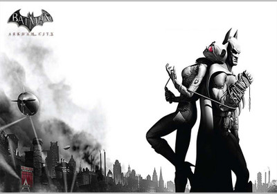 

Posterhouzz Batman And Catwomen Paper Print(12 inch X 18 inch, Rolled)