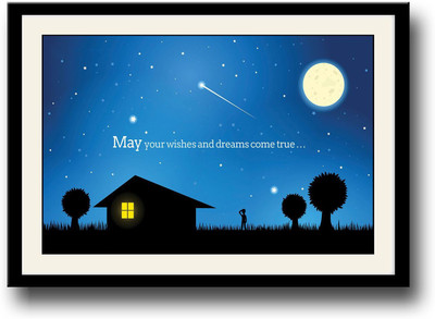 

Wish Fine Art Print(10 inch X 14 inch, Framed)
