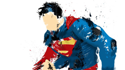 

Superman Frameless Fine Quality Poster Fine Art Print(12 inch X 18 inch, Rolled)