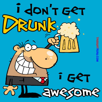 

Awesomw When Drunk Paper Print(12 inch X 12 inch, Rolled)