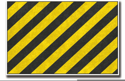 

Posterhouzz Black and yellow stripes Fine Art Print(12 inch X 18 inch, Rolled)