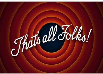 

Posterhouzz That’s All Folks Paper Print(12 inch X 18 inch, Rolled)