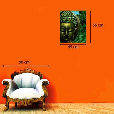 71% OFF on Painting without Frame Canvas Art(22 inch X 18 inch)