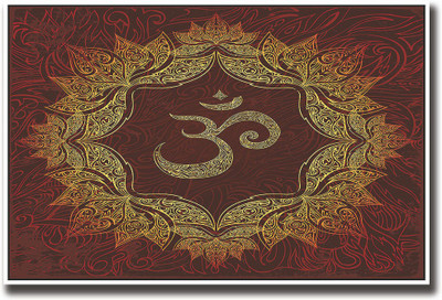 

Wow Om design Fine Art Print(12 inch X 18 inch, Rolled)