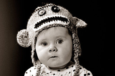 

Posterhouzz Baby's Love - Cute Baby (B&W) Paper Print(12 inch X 18 inch, Rolled)