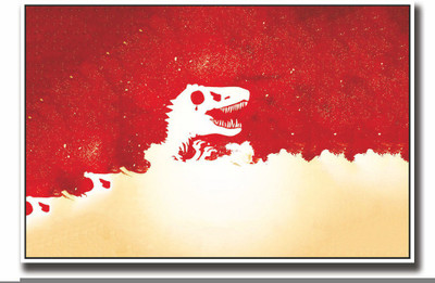 

Posterhouzz Red Dinosaur Fine Art Print(12 inch X 18 inch, Rolled)