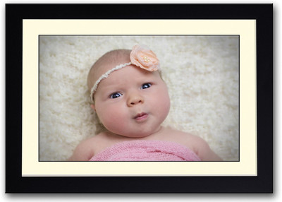

Round Face Sweet Baby Fine Art Print(14 inch X 20 inch, Framed)