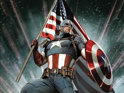

Captain America Frameless Fine Quality Poster Paper Print(12 inch X 18 inch, Rolled)