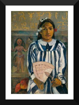 

Tallenge Modern Masters Collection - Merahi metua no Tehamana by Paul Gauguin - Premium Quality A3 Size Framed Poster Paper Print(17 inch X 12 inch, Framed)