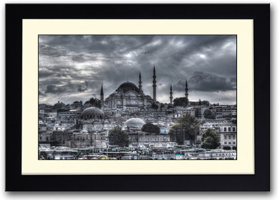 

Amazing Mosque Photography Fine Art Print(14 inch X 20 inch, Framed)