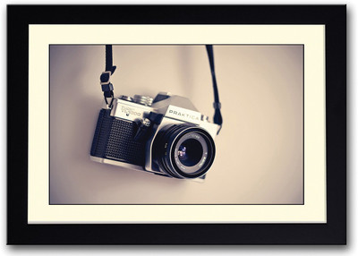 

Praktica Vintage Camera Fine Art Print(14 inch X 20 inch, Framed)