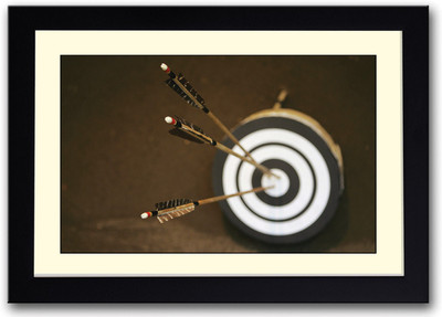 

Bullseye Fine Art Print(14 inch X 20 inch, Framed)