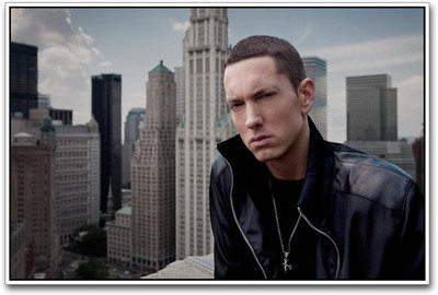 

Eminem looking Paper Print(12 inch X 18 inch)