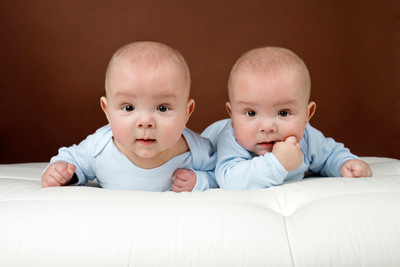 

Child's Love - Cute Twins (2) Paper Print(12 inch X 18 inch, Streched)