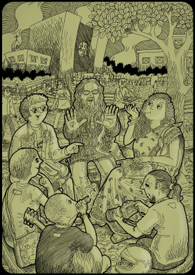 

The Intellectuals Paper Print(24 inch X 16 inch)