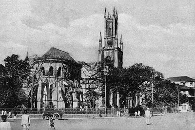 

Saint Thomas Cathedral, Bombay Canvas Art(10 inch X 15 inch, Rolled)