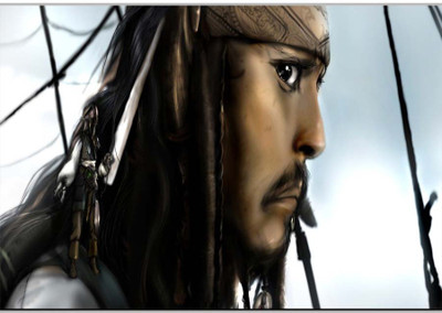 

Posterhouzz The Captain Sparrow Paper Print(12 inch X 18 inch, Rolled)