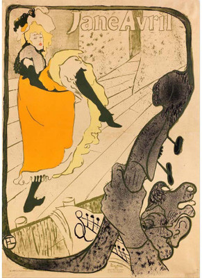 

Tallenge Modern Masters Collection - Jane Avril by Henri de Toulouse-Lautrec - A3 Size Premium Quality Rolled Poster Paper Print(16.5 inch X 11.7 inch, Rolled)