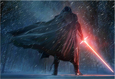 Starwars Paper Print(19 inch X 13 inch, Rolled)