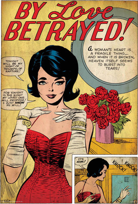 

By love betrayed - Comics poster (Officially Licensed) Paper Print(36 inch X 24 inch, Rolled)